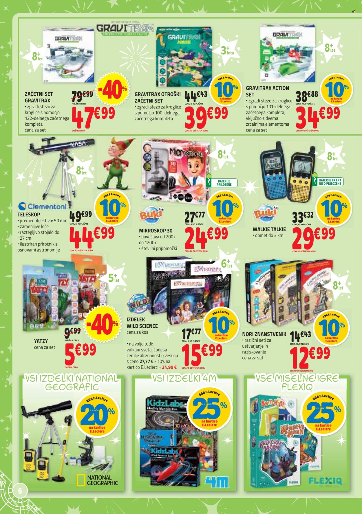 E.Leclerc katalog - 5.11.2024 - 5.12.2024. Stran 6