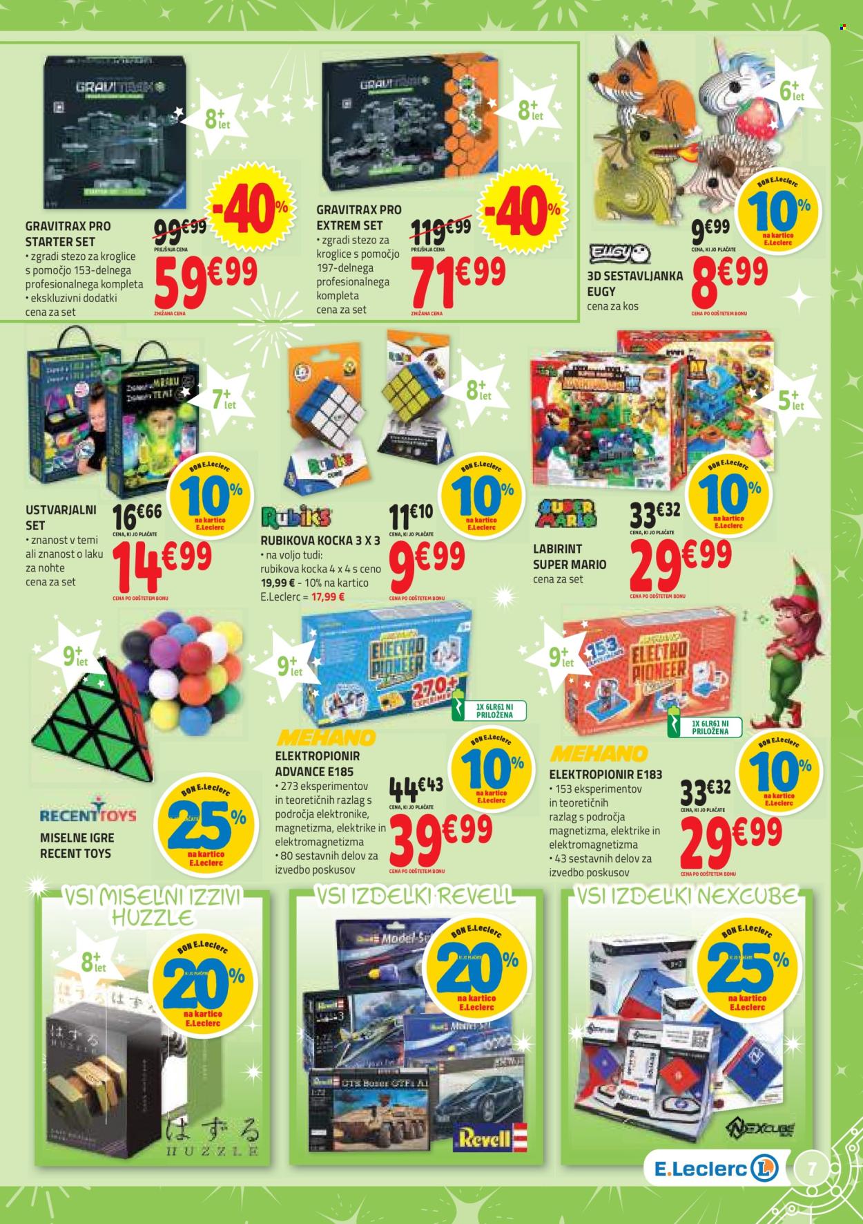 E.Leclerc katalog - 5.11.2024 - 5.12.2024. Stran 7