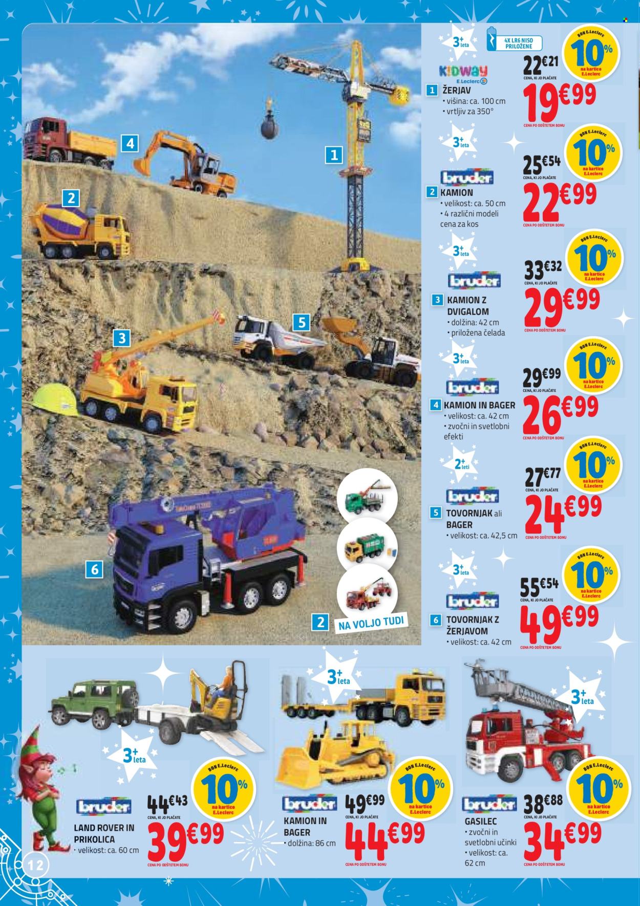 E.Leclerc katalog - 5.11.2024 - 5.12.2024. Stran 12