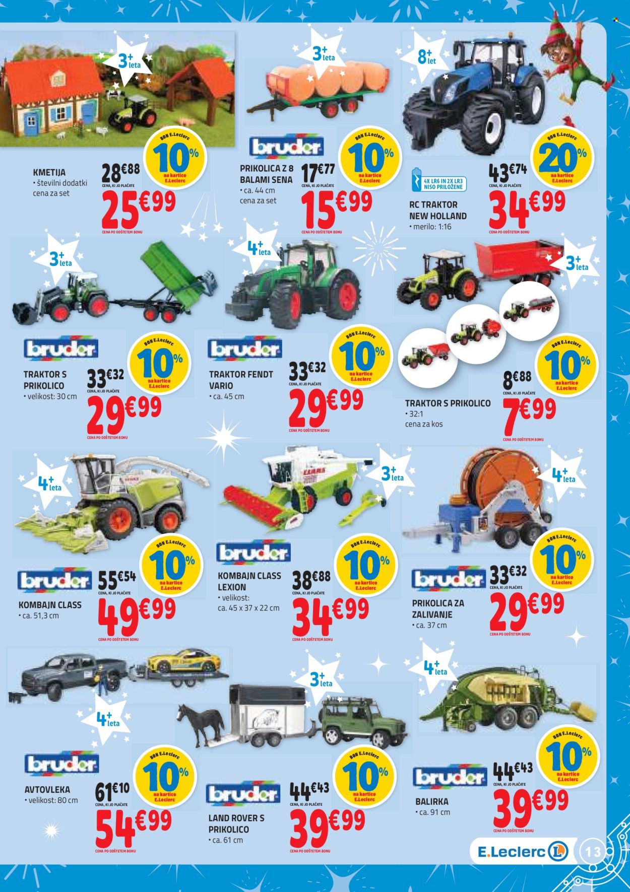 E.Leclerc katalog - 5.11.2024 - 5.12.2024. Stran 13