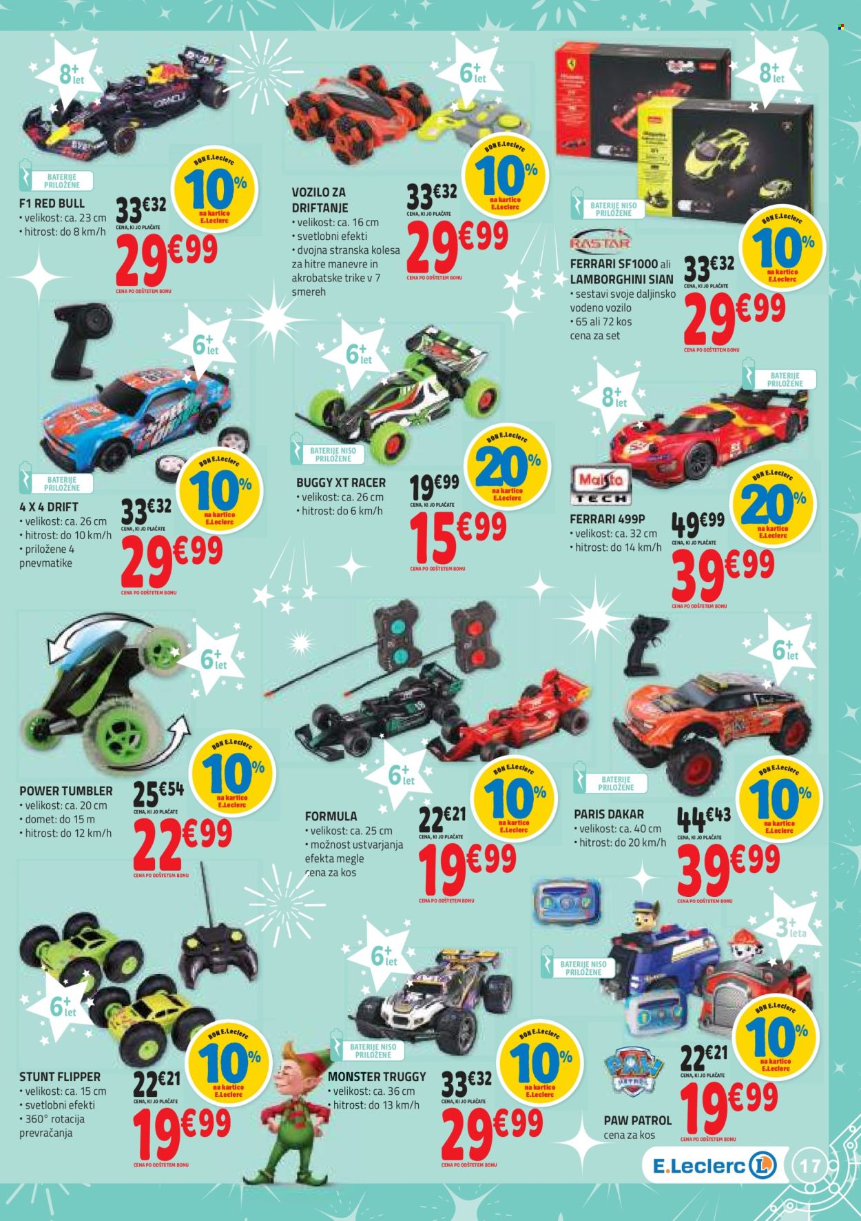E.Leclerc katalog - 5.11.2024 - 5.12.2024. Stran 17