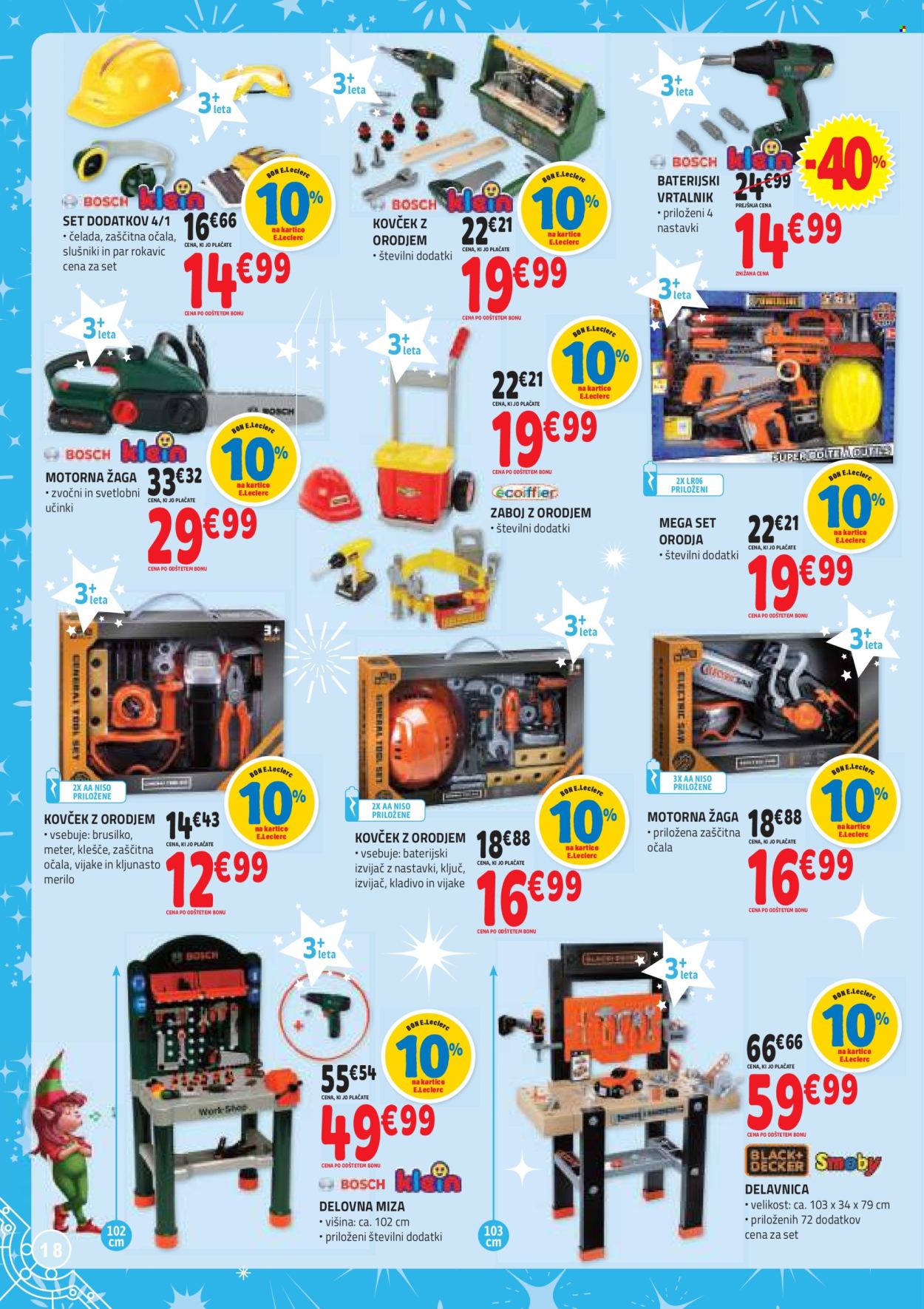 E.Leclerc katalog - 5.11.2024 - 5.12.2024. Stran 18