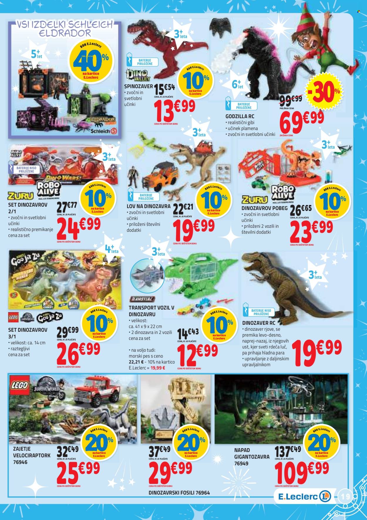 E.Leclerc katalog - 5.11.2024 - 5.12.2024. Stran 19