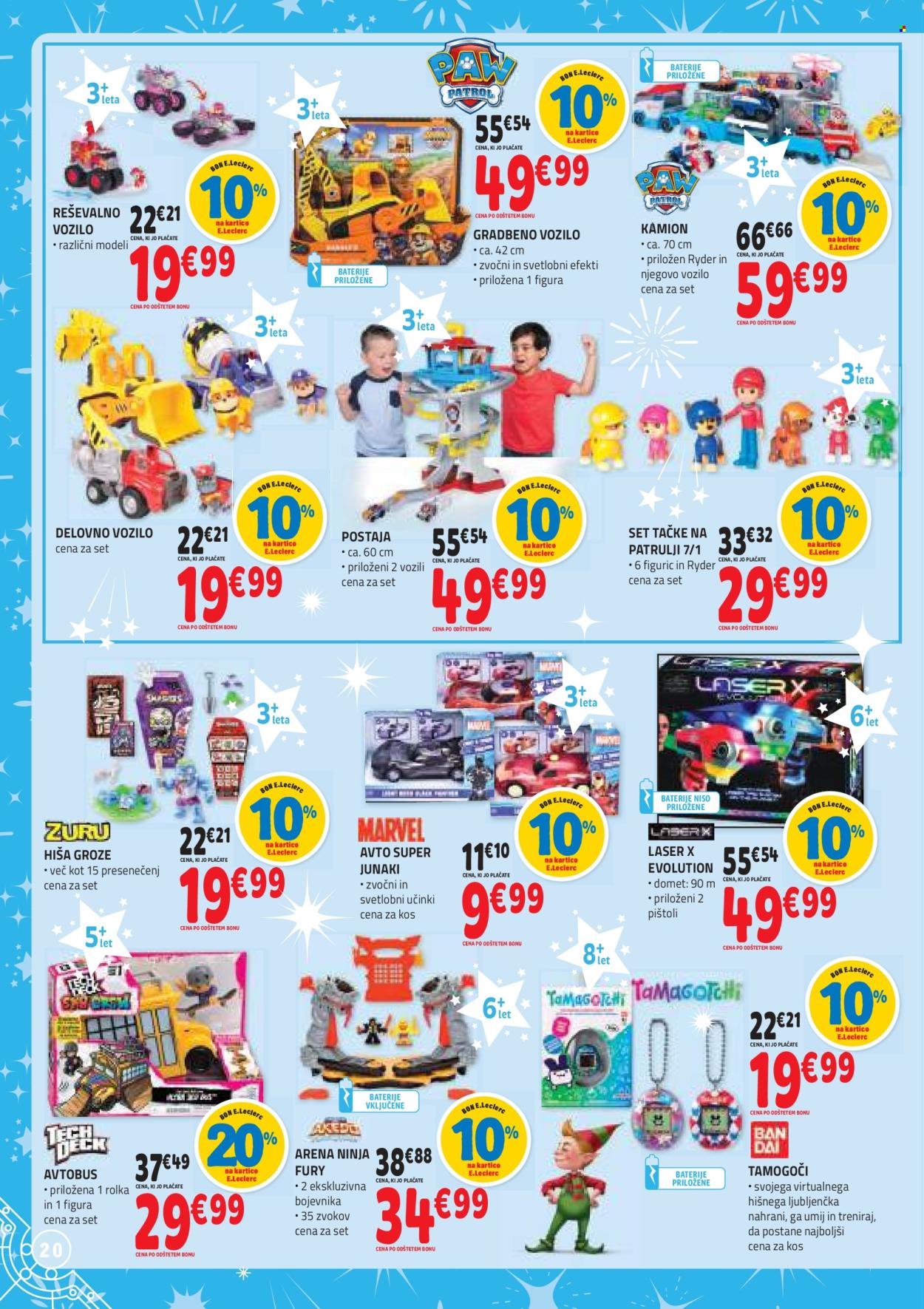E.Leclerc katalog - 5.11.2024 - 5.12.2024. Stran 20
