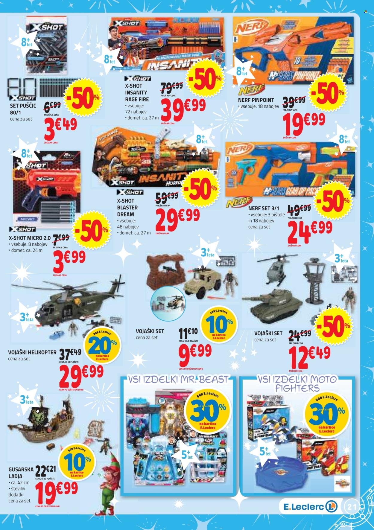 E.Leclerc katalog - 5.11.2024 - 5.12.2024. Stran 21