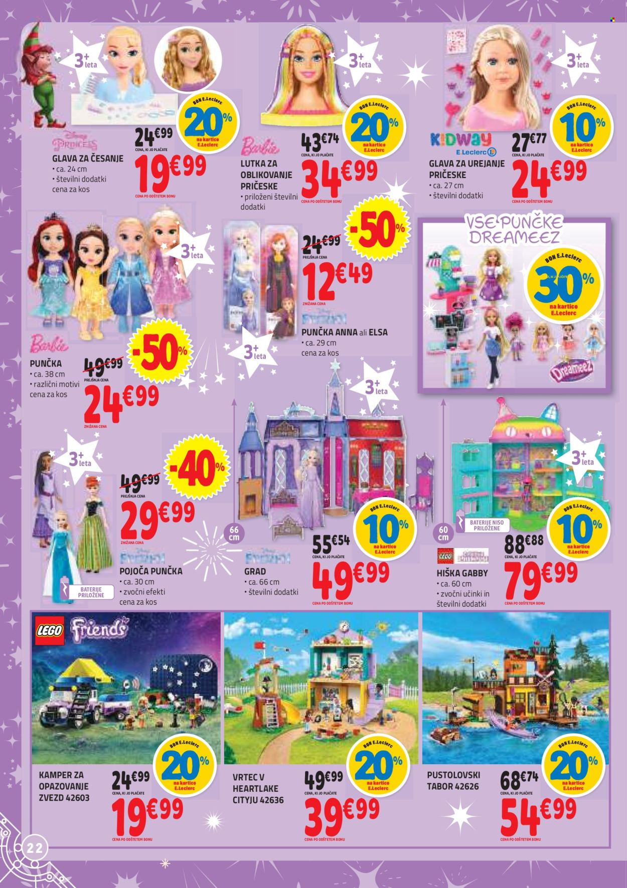 E.Leclerc katalog - 5.11.2024 - 5.12.2024. Stran 22