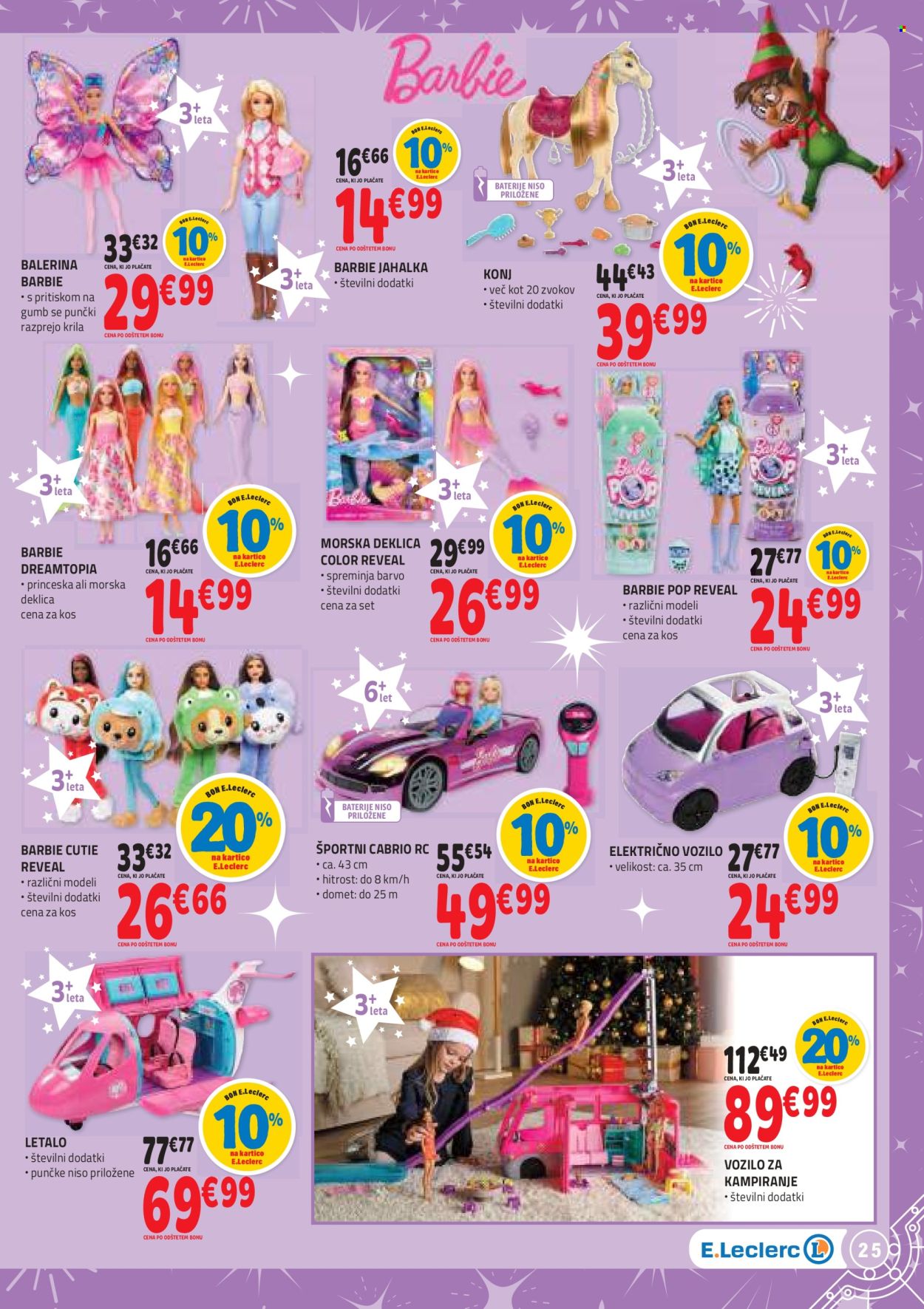 E.Leclerc katalog - 5.11.2024 - 5.12.2024. Stran 25
