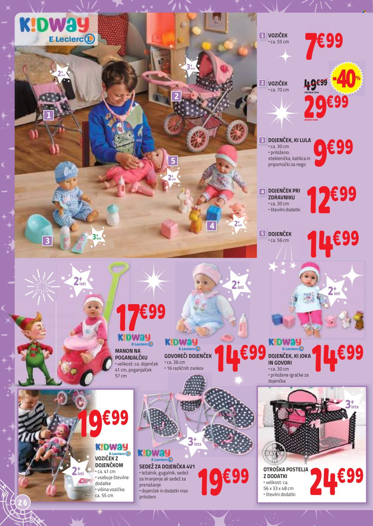 E.Leclerc katalog - 5.11.2024 - 5.12.2024. Stran 26