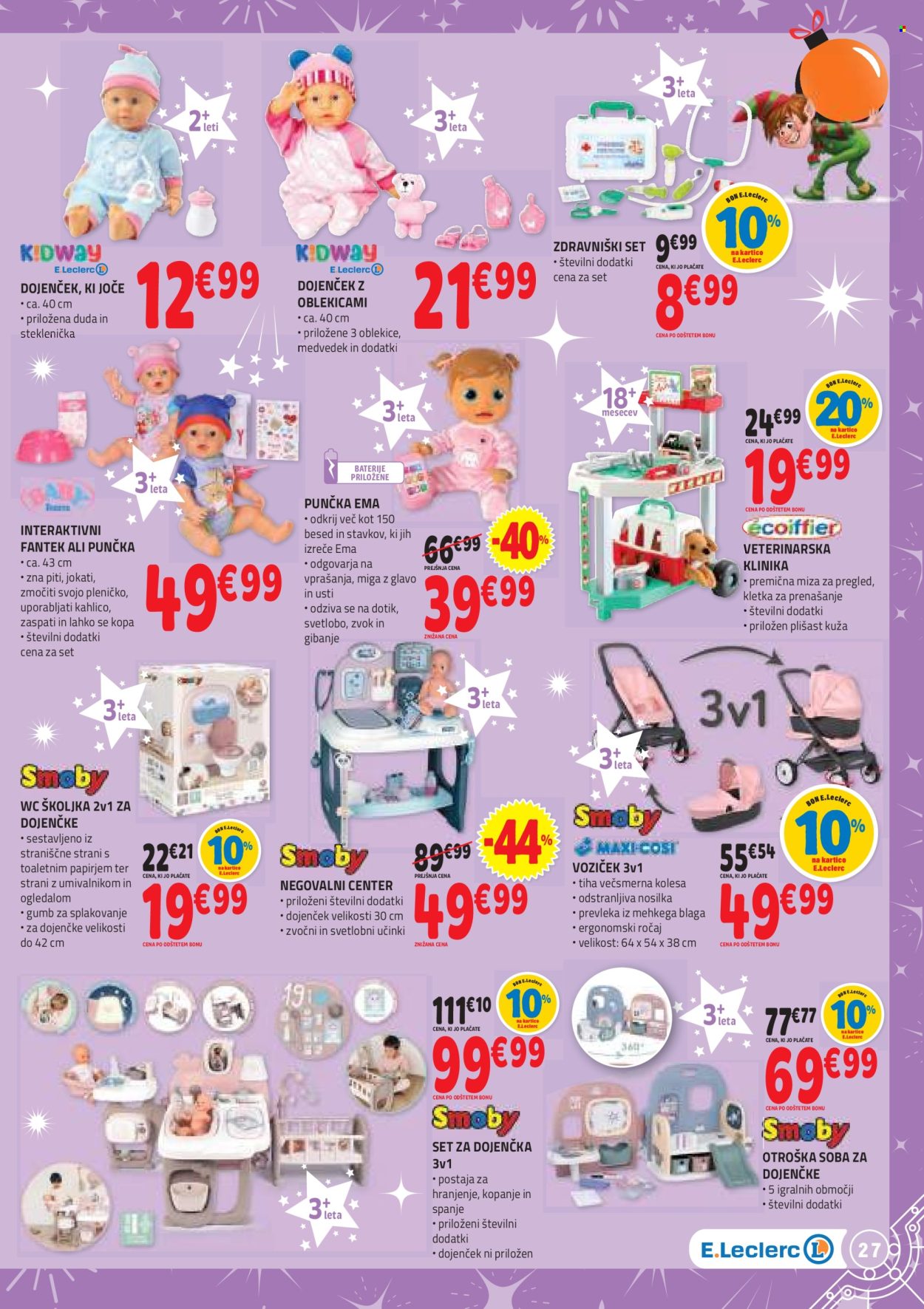 E.Leclerc katalog - 5.11.2024 - 5.12.2024. Stran 27