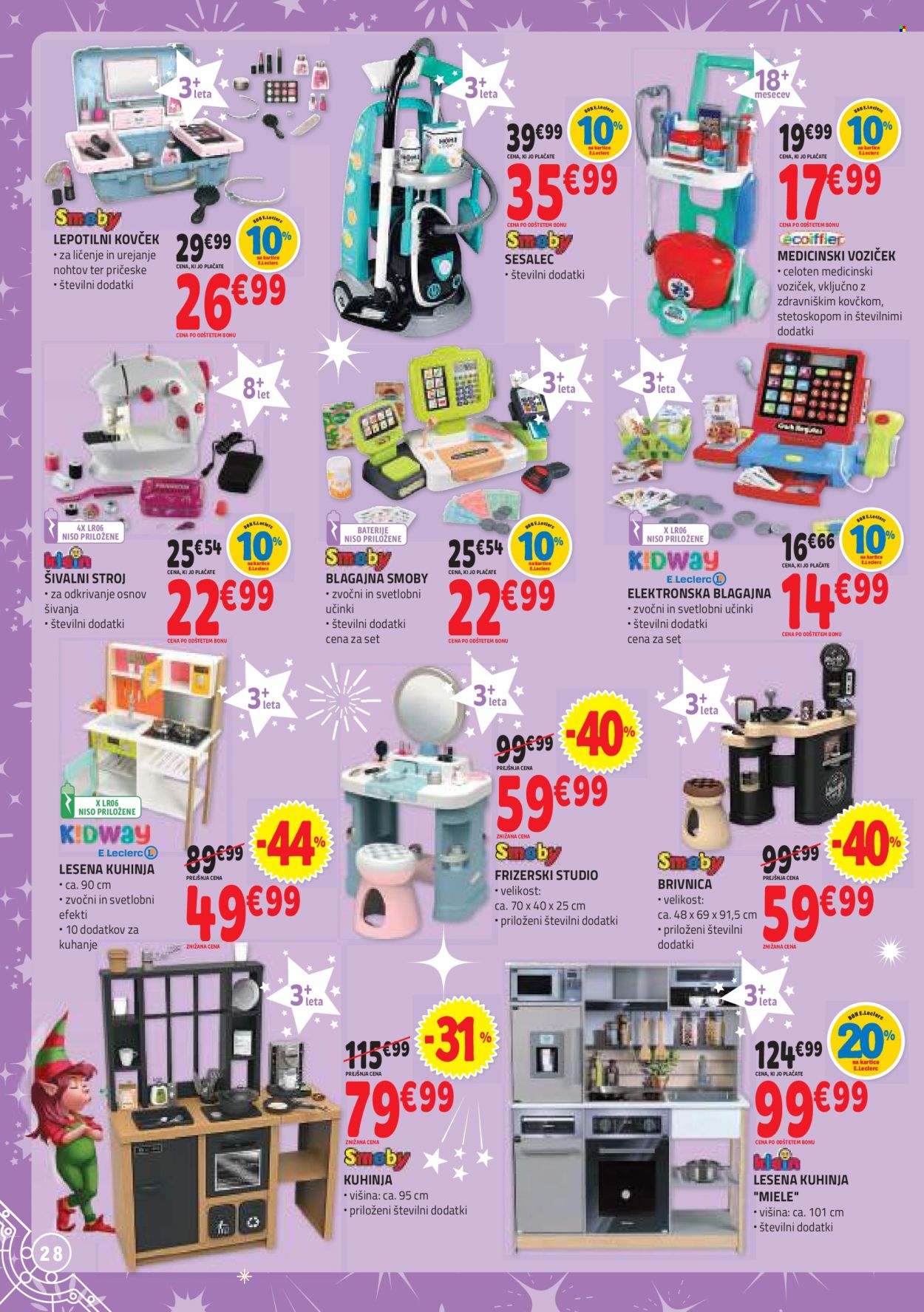 E.Leclerc katalog - 5.11.2024 - 5.12.2024. Stran 28