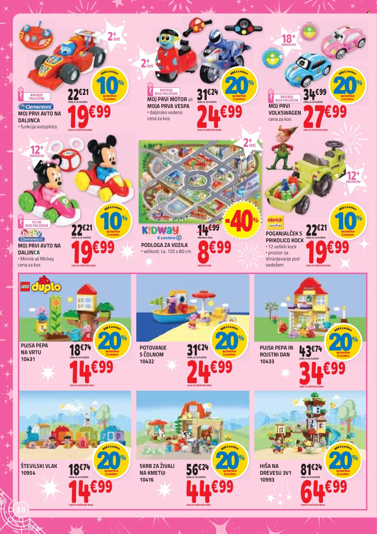 E.Leclerc katalog - 5.11.2024 - 5.12.2024. Stran 30