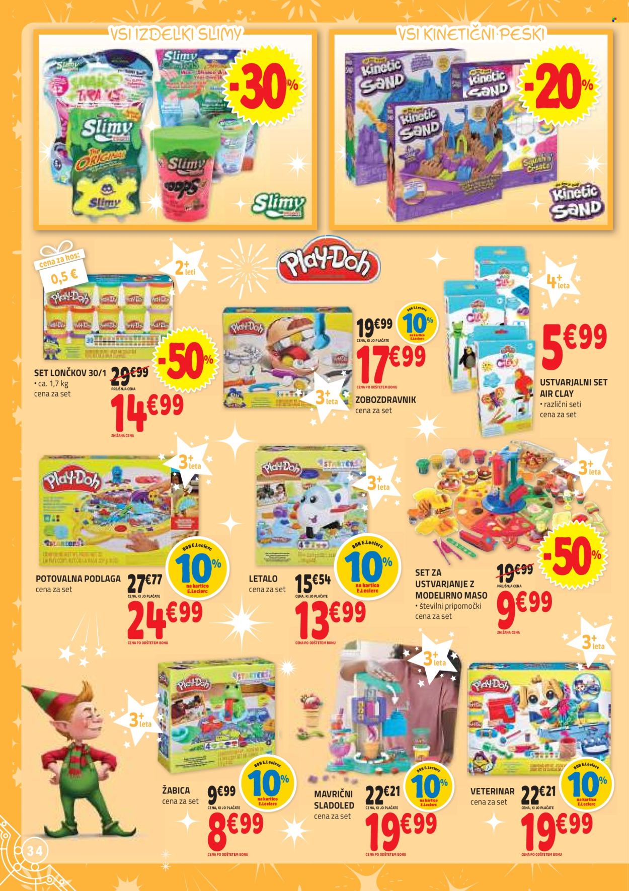E.Leclerc katalog - 5.11.2024 - 5.12.2024. Stran 34