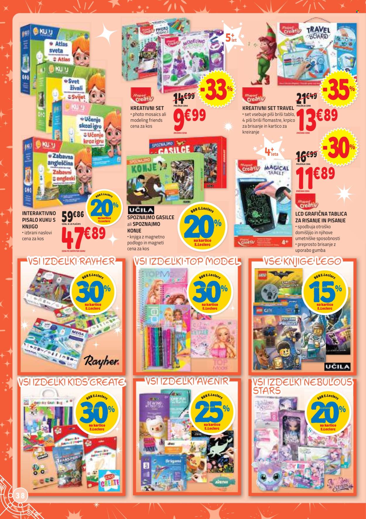 E.Leclerc katalog - 5.11.2024 - 5.12.2024. Stran 38
