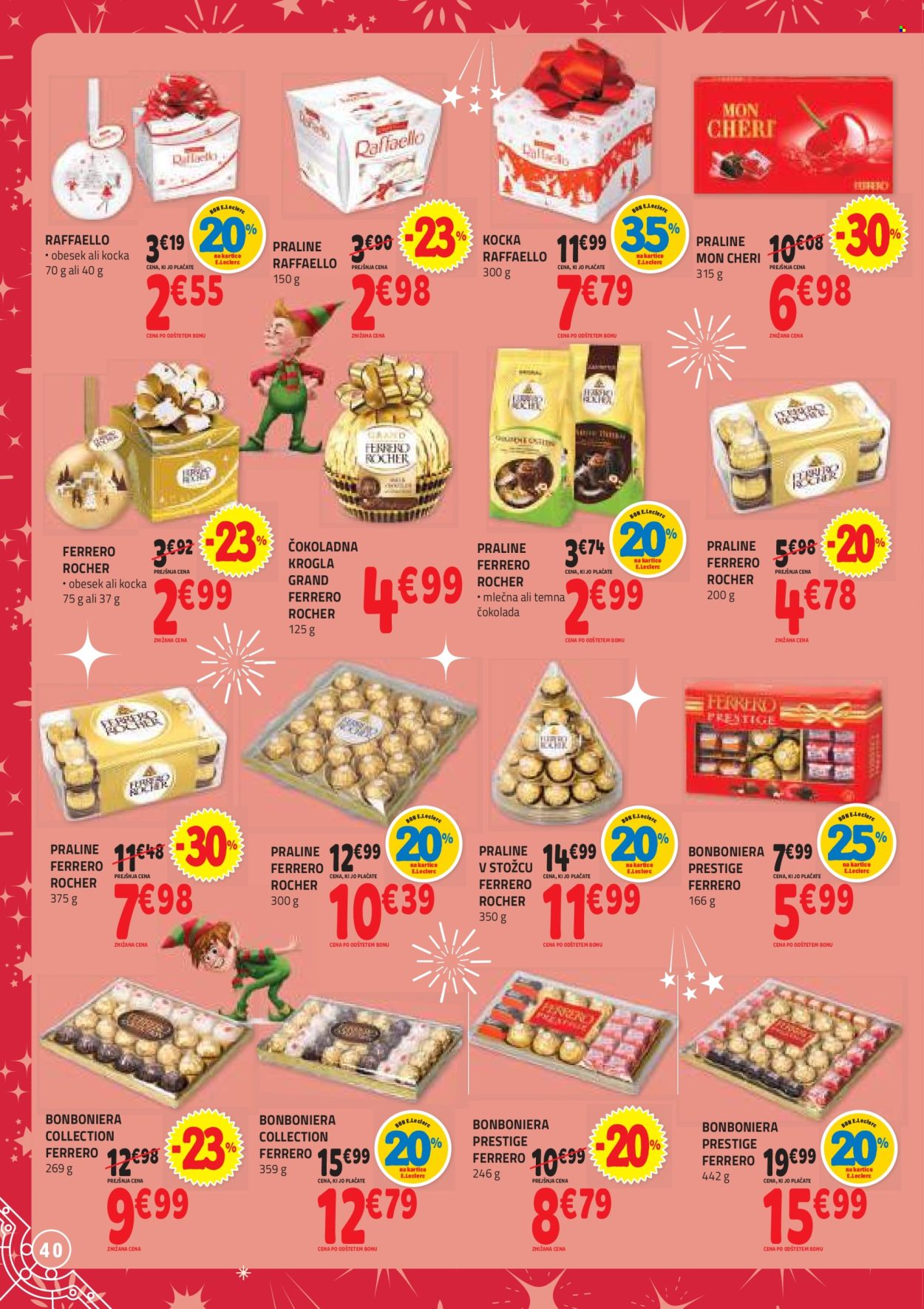 E.Leclerc katalog - 5.11.2024 - 5.12.2024. Stran 40