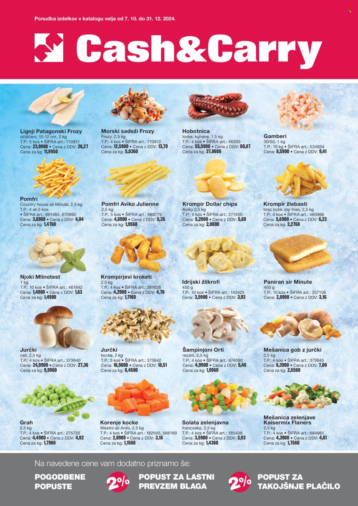 Mercator Cash & Carry katalog - 7.10.2024 - 31.12.2024. Stran 1