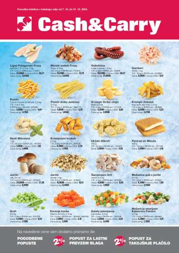 Mercator Cash & Carry katalog - 7.10.2024 - 31.12.2024.