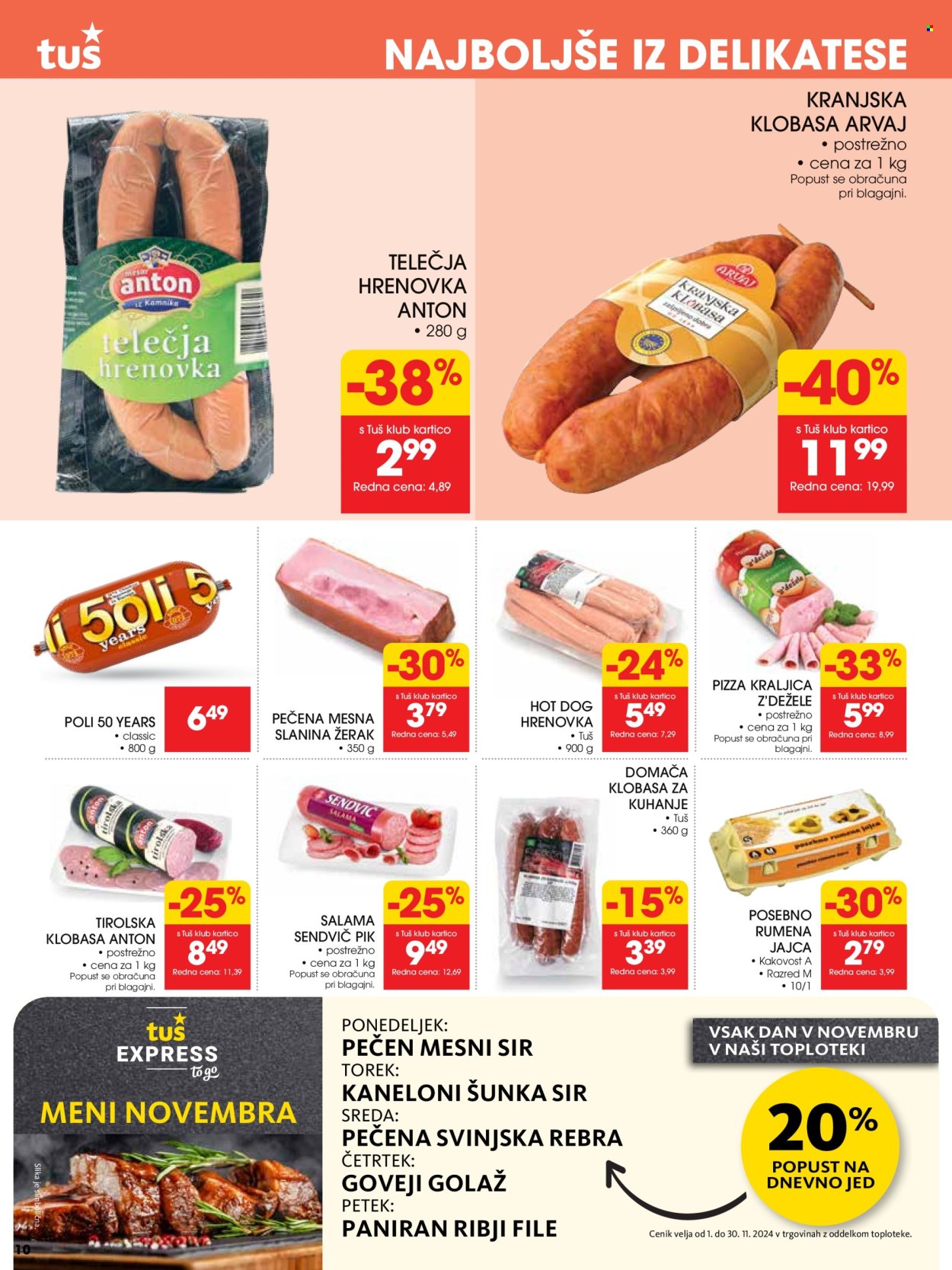 Tuš katalog - 6.11.2024 - 12.11.2024. Stran 10