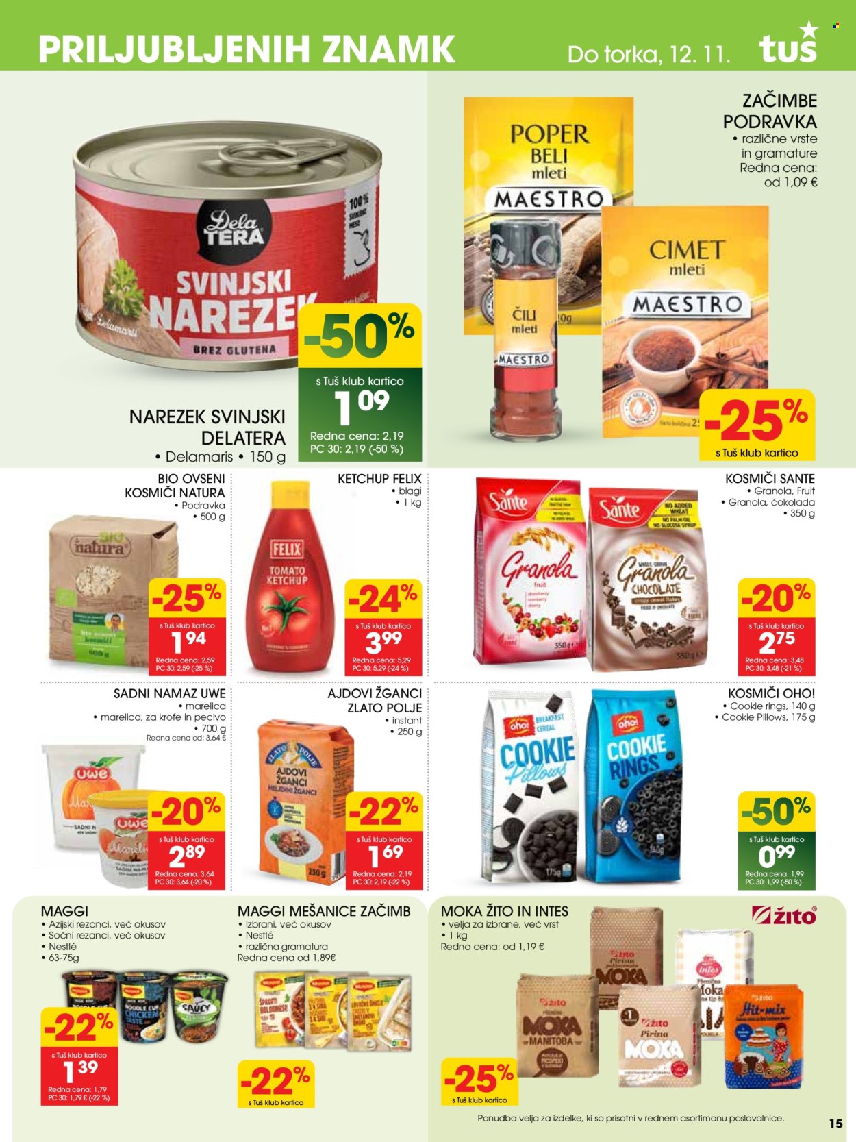 Tuš katalog - 6.11.2024 - 12.11.2024. Stran 15