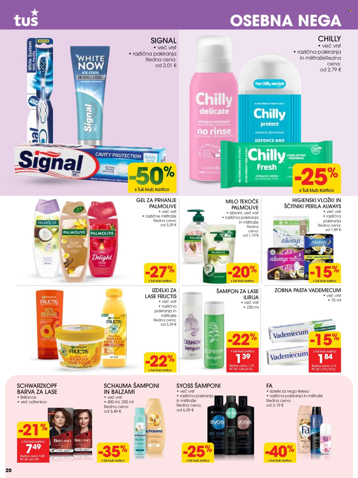 Tuš katalog - 6.11.2024 - 12.11.2024. Stran 20