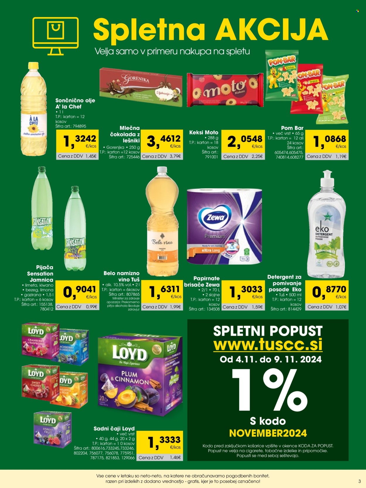 Tuš Cash & Carry katalog - 1.11.2024 - 30.11.2024. Stran 3