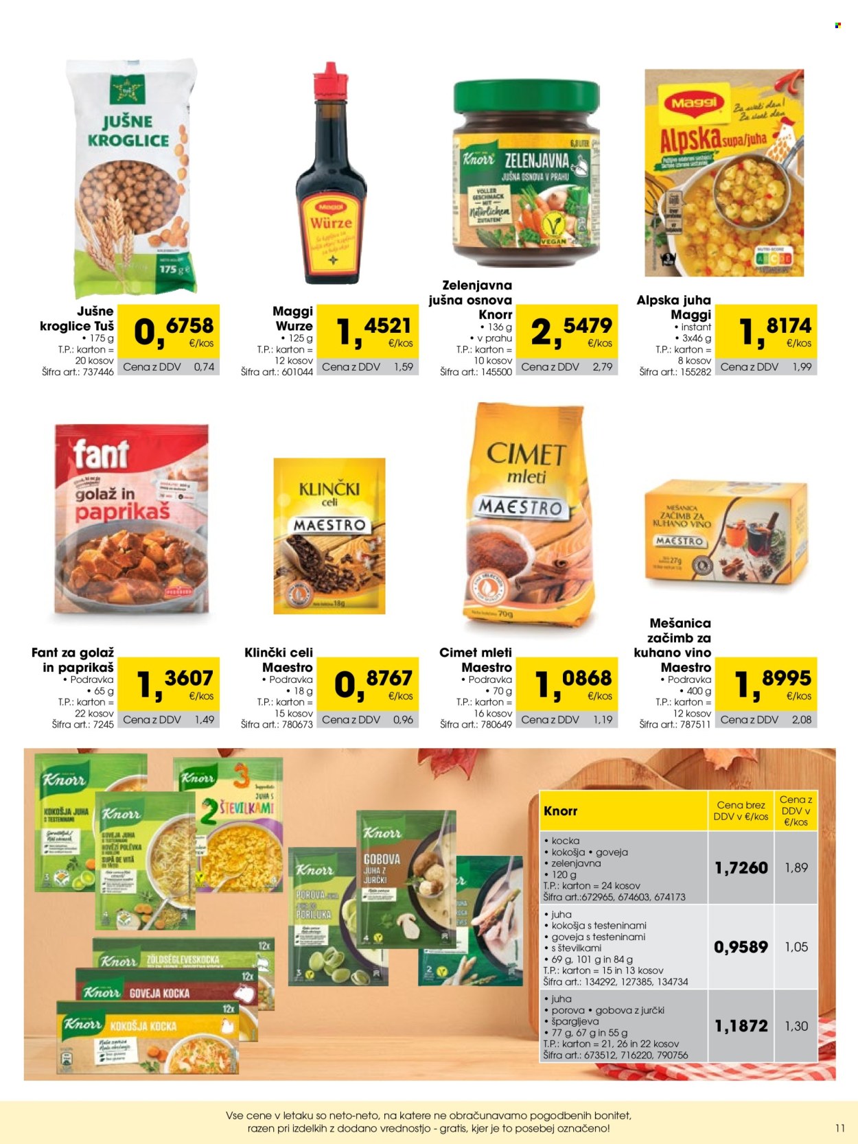 Tuš Cash & Carry katalog - 1.11.2024 - 30.11.2024. Stran 11
