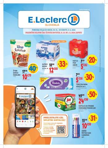 E.Leclerc katalog - 30.10.2024 - 9.11.2024.