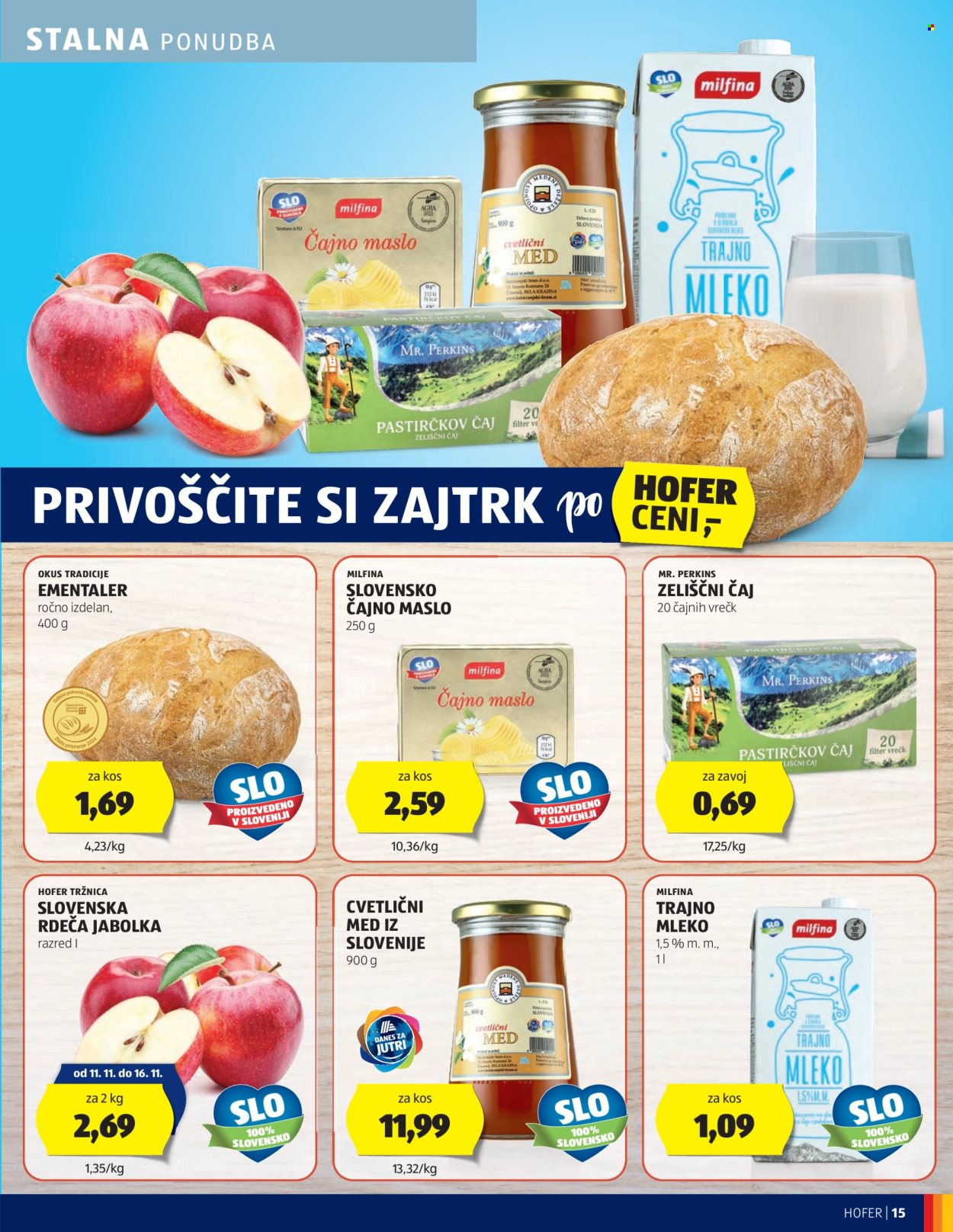 Hofer katalog - 7.11.2024 - 16.11.2024. Stran 15