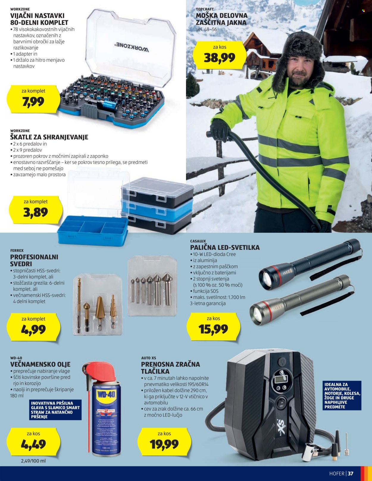 Hofer katalog - 7.11.2024 - 16.11.2024. Stran 37