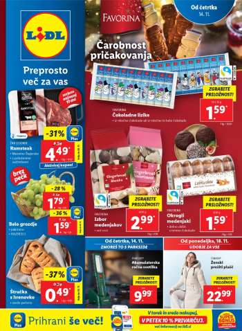 Lidl katalog - 14.11.2024 - 20.11.2024.