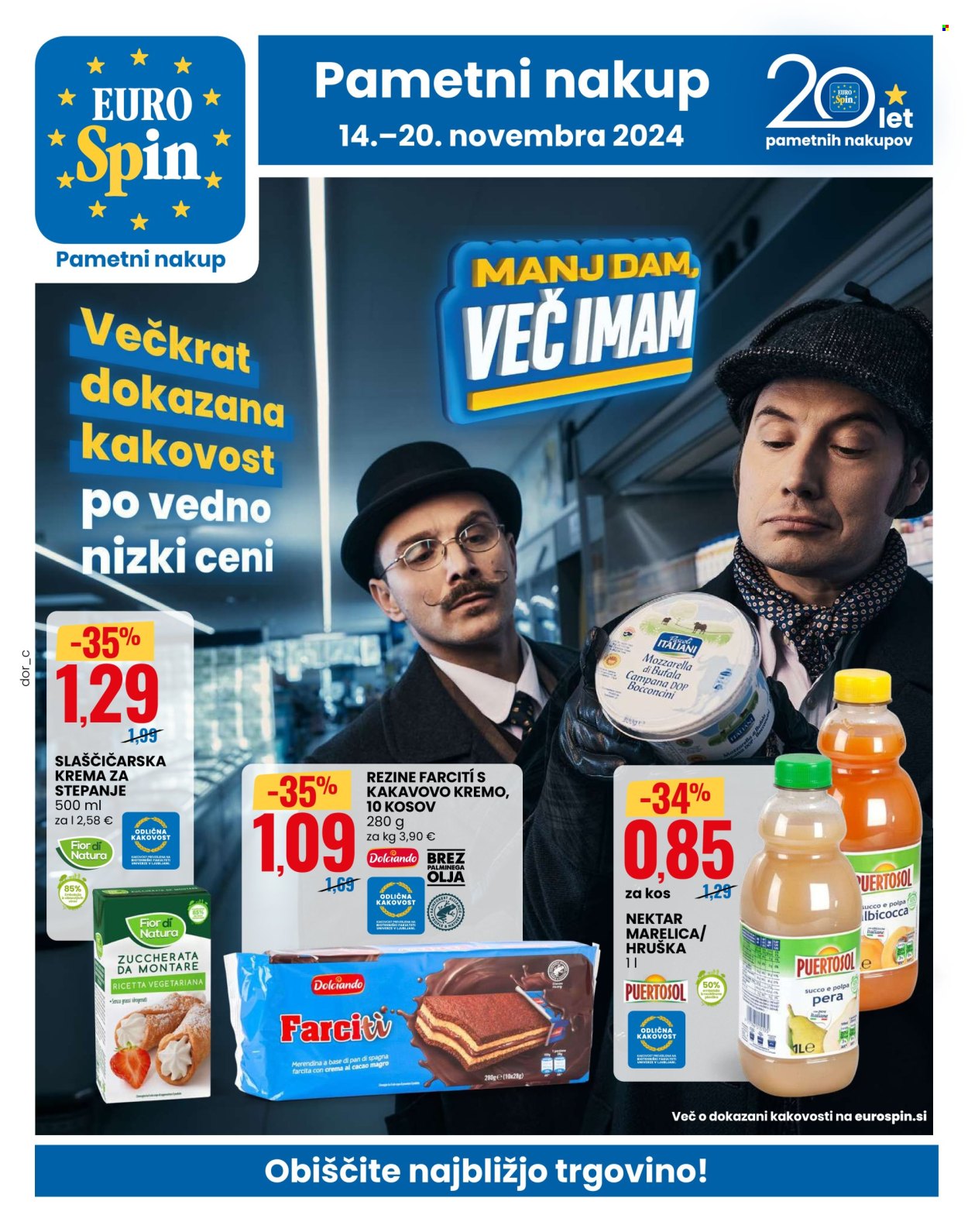 EuroSpin katalog - 14.11.2024 - 20.11.2024. Stran 1