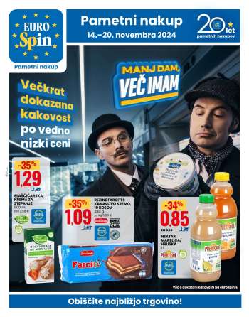EuroSpin katalog - 14.11.2024 - 20.11.2024.