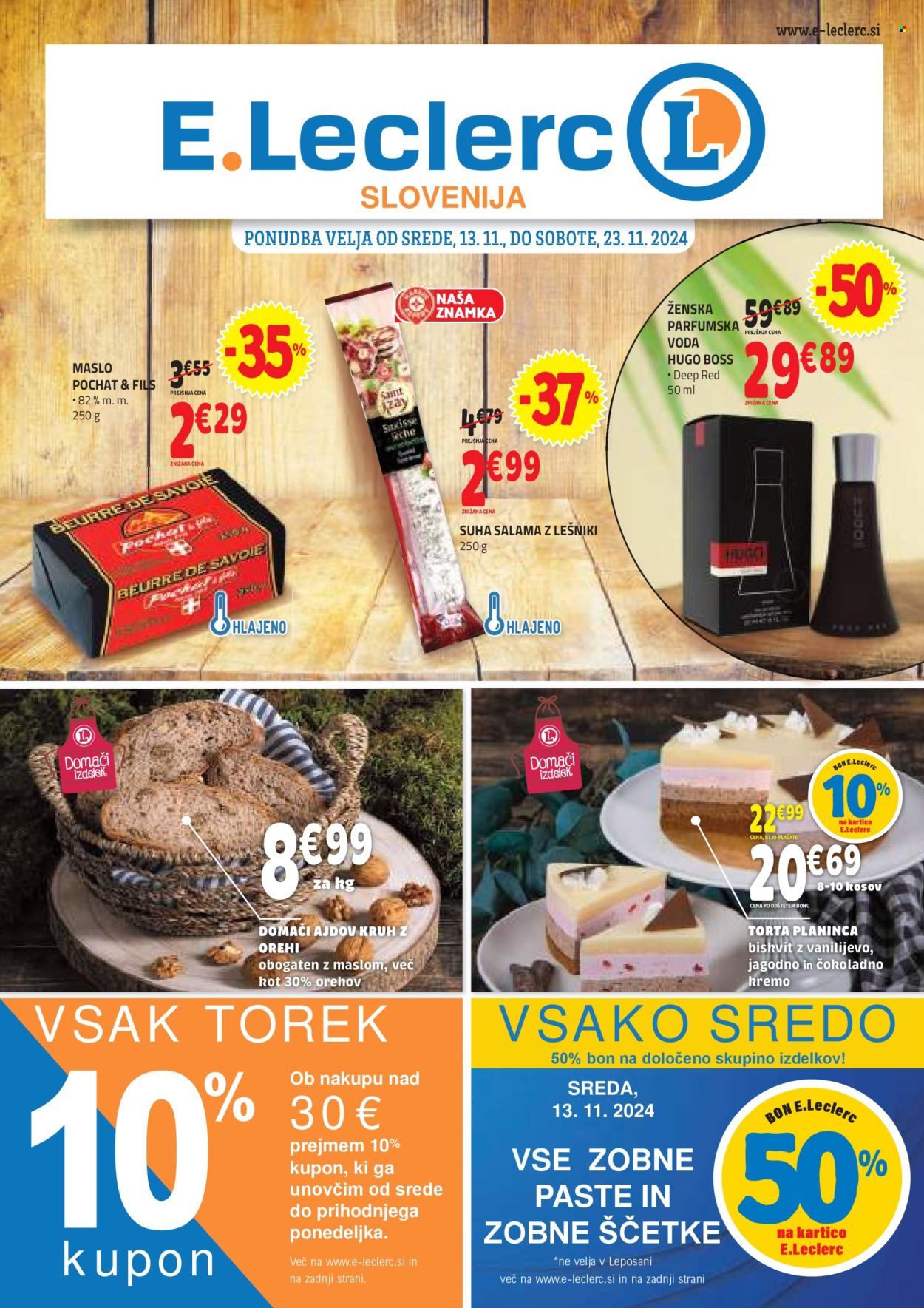 E.Leclerc katalog - 13.11.2024 - 23.11.2024. Stran 1