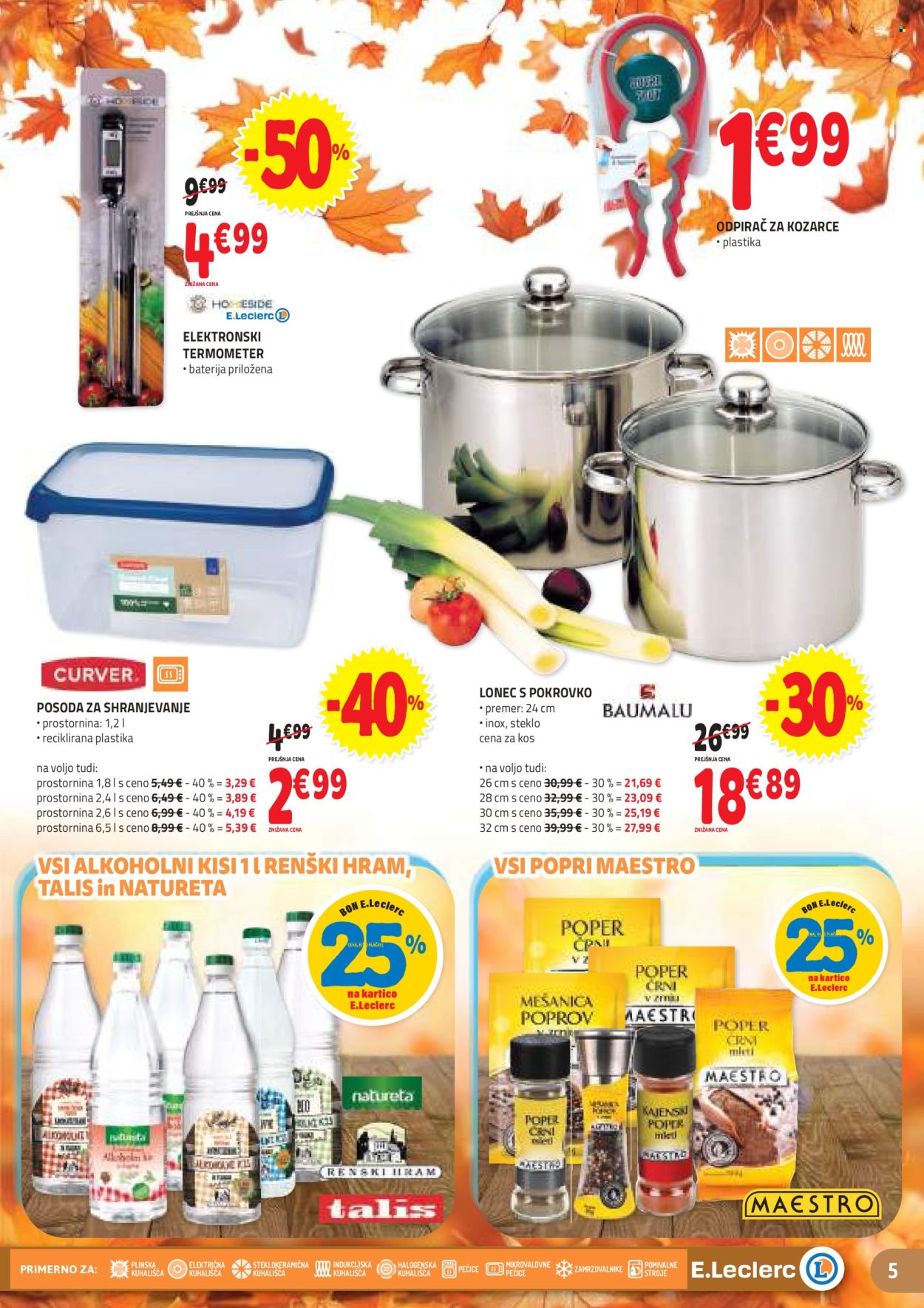E.Leclerc katalog - 13.11.2024 - 23.11.2024. Stran 5