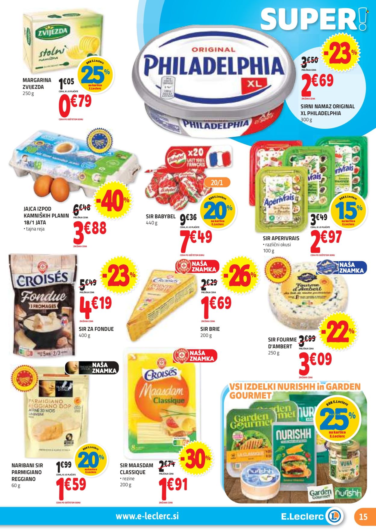 E.Leclerc katalog - 13.11.2024 - 23.11.2024. Stran 15