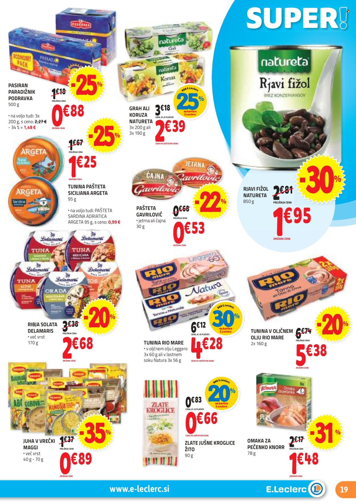E.Leclerc katalog - 13.11.2024 - 23.11.2024. Stran 19