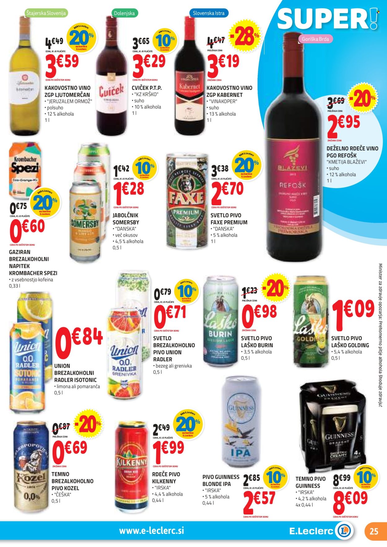 E.Leclerc katalog - 13.11.2024 - 23.11.2024. Stran 25