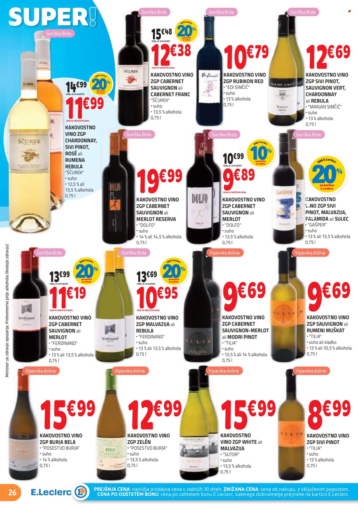 E.Leclerc katalog - 13.11.2024 - 23.11.2024. Stran 26