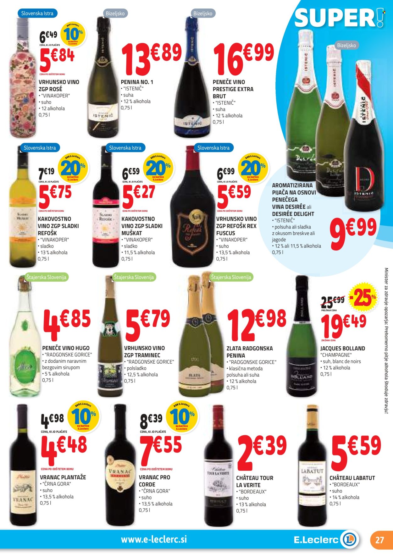 E.Leclerc katalog - 13.11.2024 - 23.11.2024. Stran 27