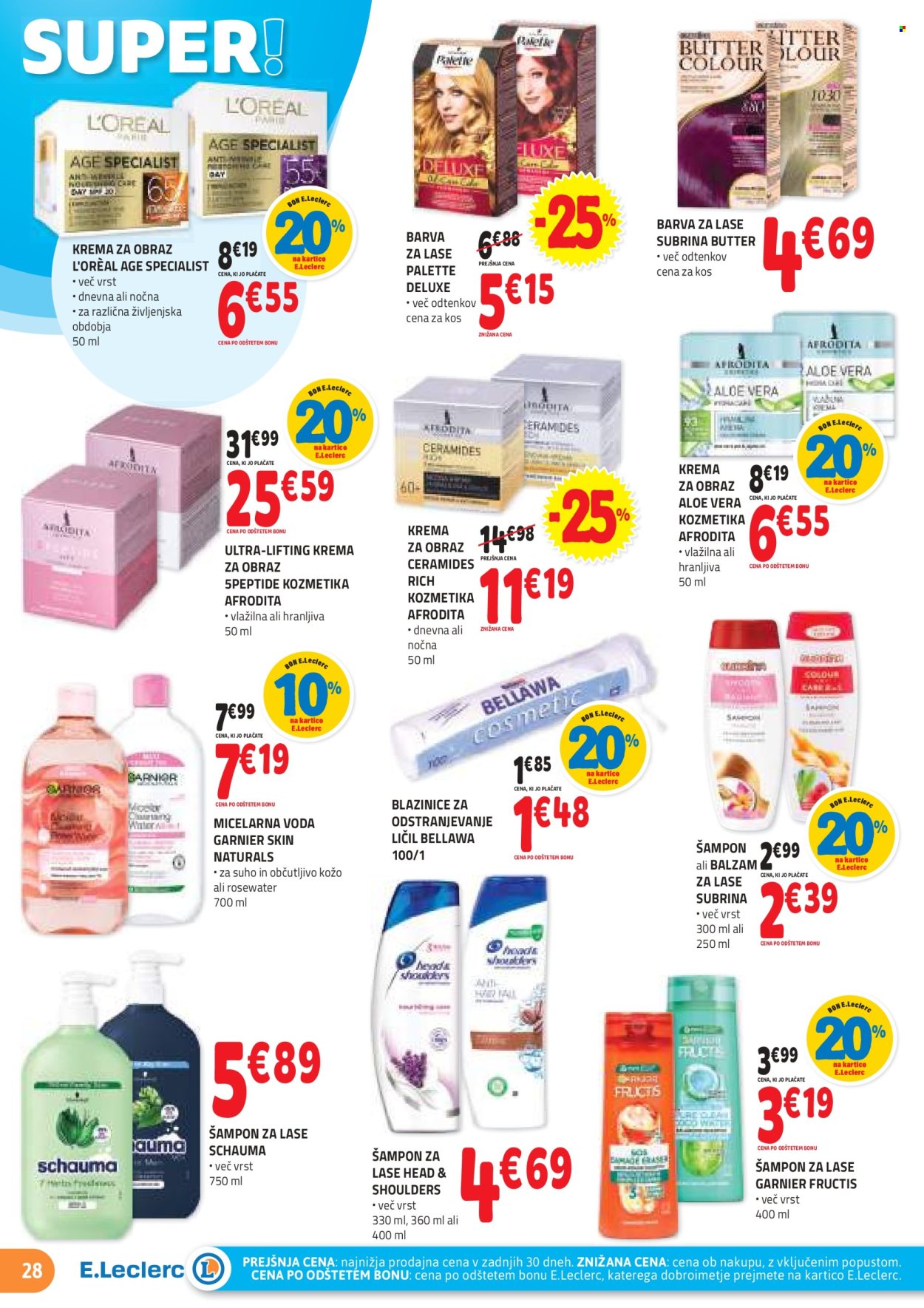 E.Leclerc katalog - 13.11.2024 - 23.11.2024. Stran 28