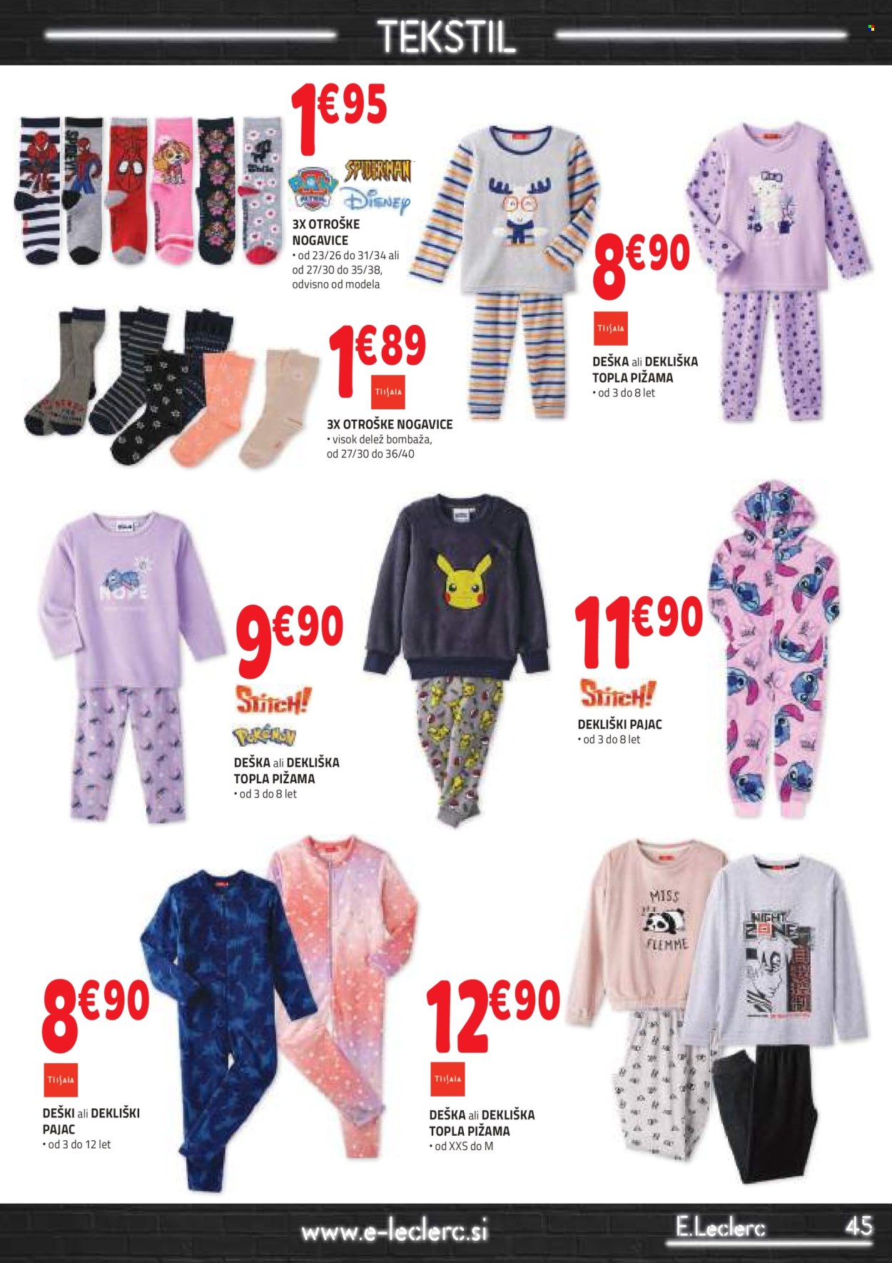 E.Leclerc katalog - 13.11.2024 - 23.11.2024. Stran 45