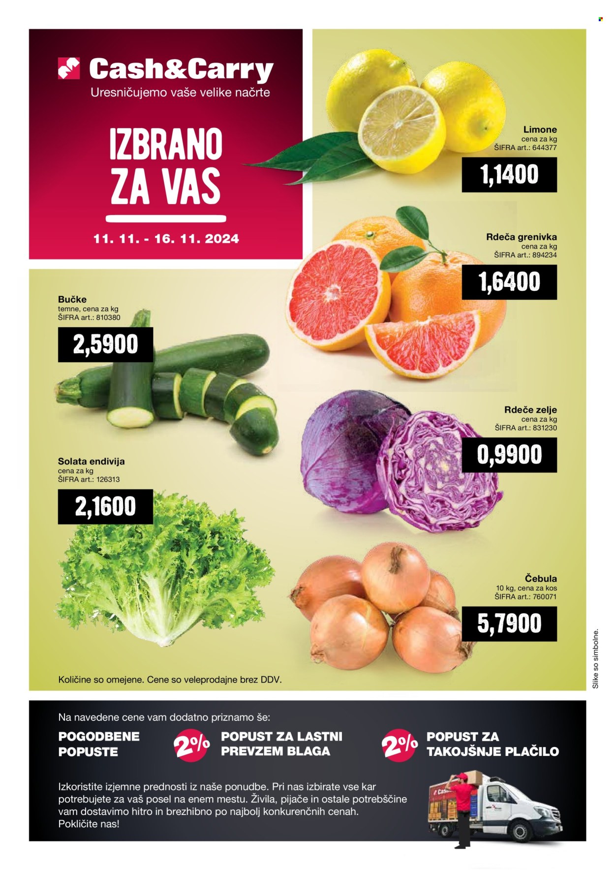 Mercator Cash & Carry katalog - 11.11.2024 - 16.11.2024. Stran 1