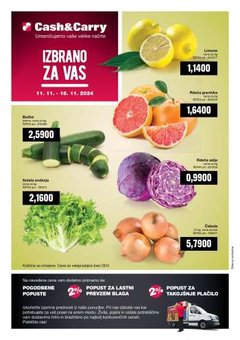 Mercator Cash & Carry katalog - 11.11.2024 - 16.11.2024.