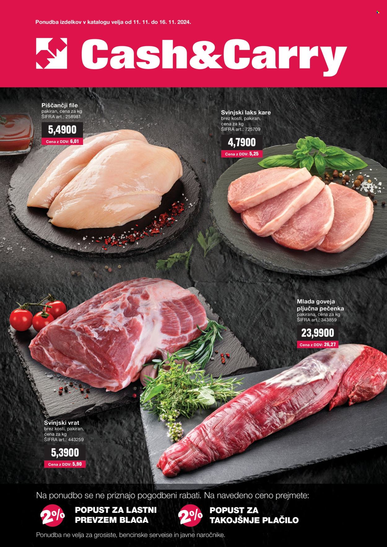 Mercator Cash & Carry katalog - 11.11.2024 - 16.11.2024. Stran 1