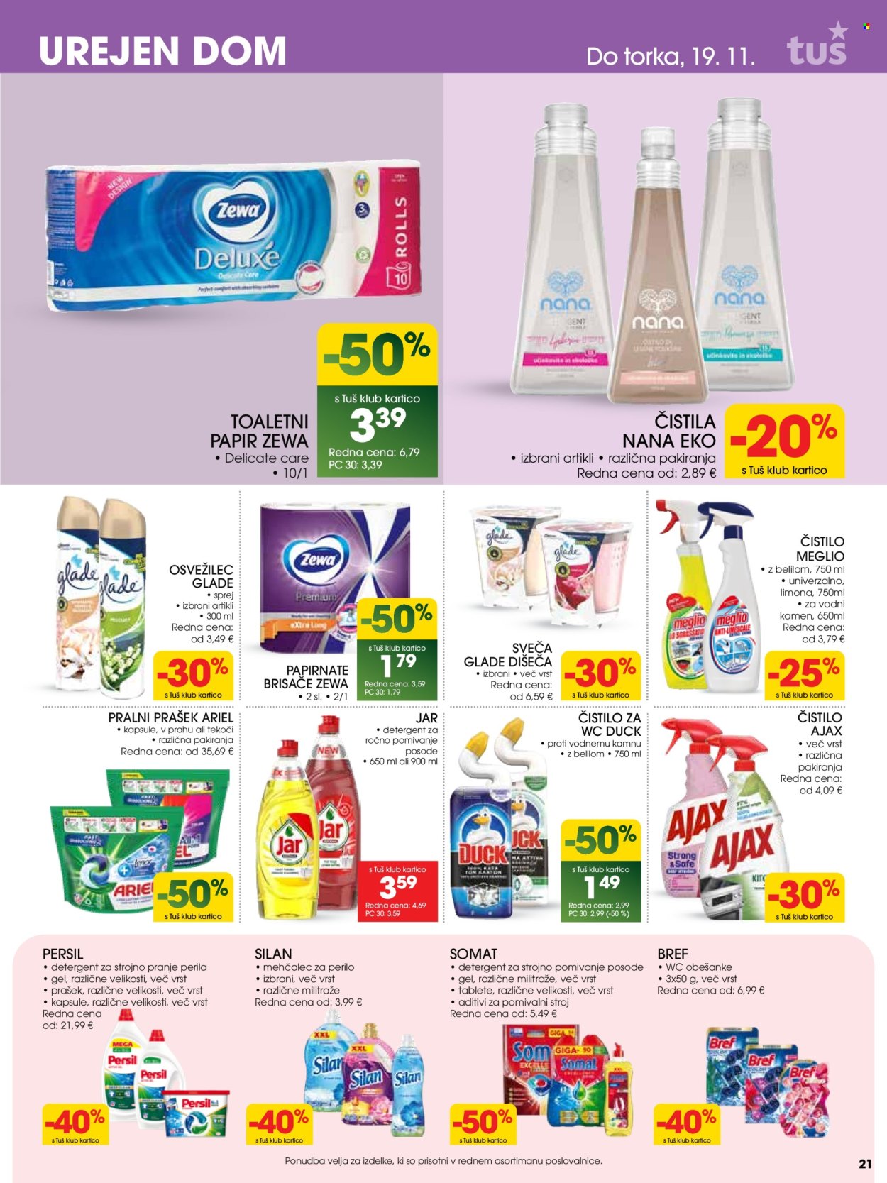 Tuš katalog - 13.11.2024 - 19.11.2024. Stran 21