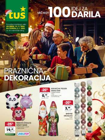 Tuš katalog - 13.11.2024 - 2.1.2025.