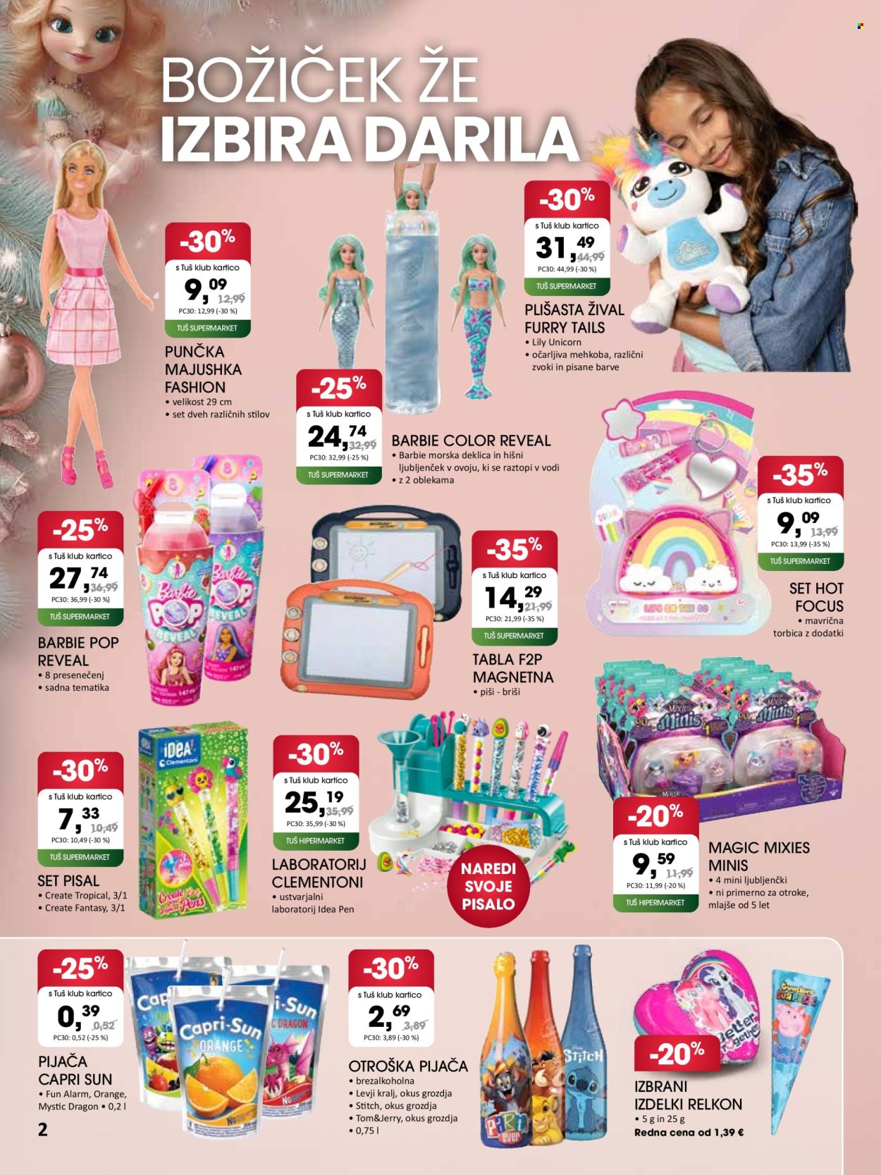 Tuš katalog - 13.11.2024 - 2.1.2025. Stran 2