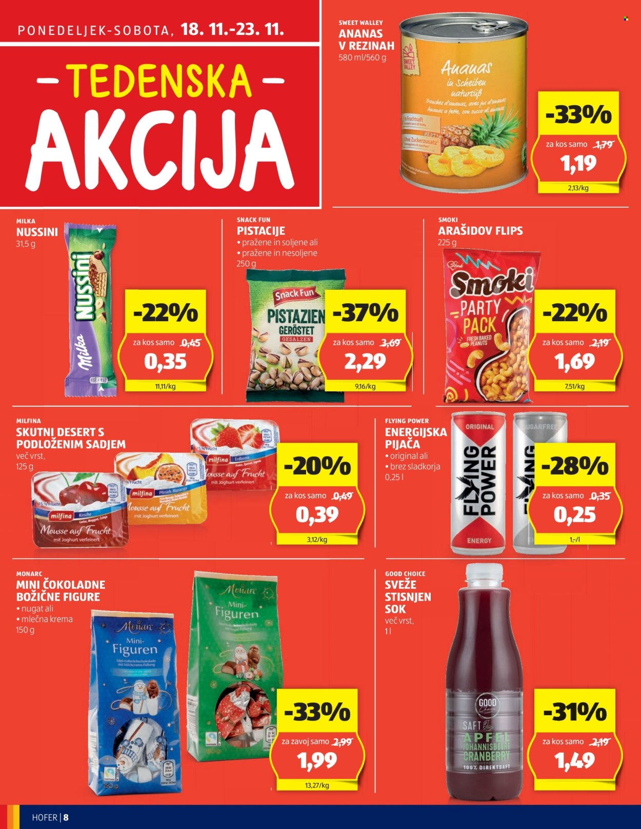 Hofer katalog - 14.11.2024 - 23.11.2024. Stran 8
