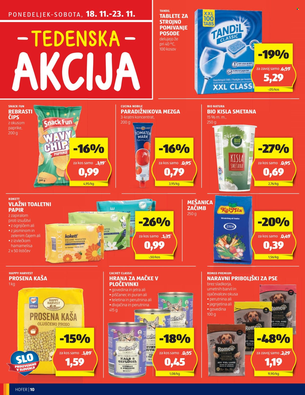 Hofer katalog - 14.11.2024 - 23.11.2024. Stran 10