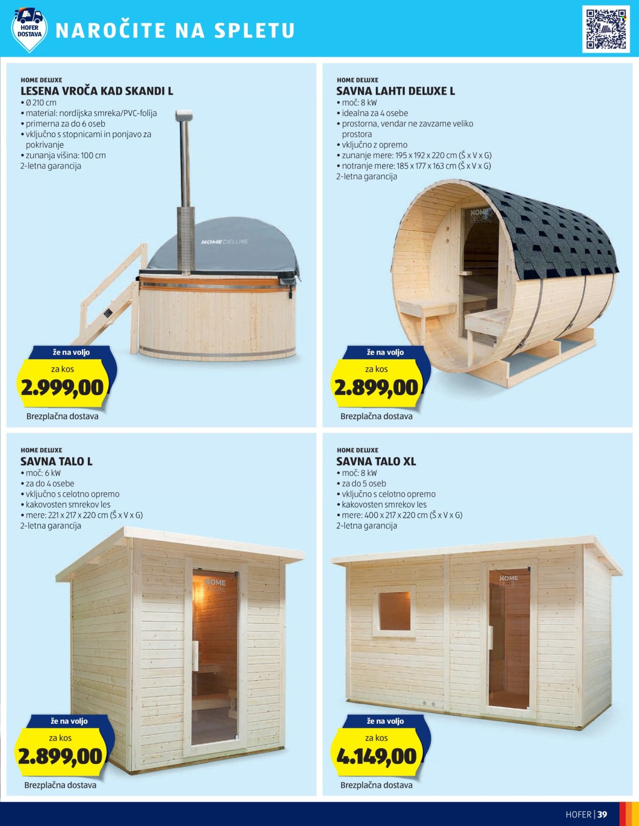 Hofer katalog - 14.11.2024 - 23.11.2024. Stran 39