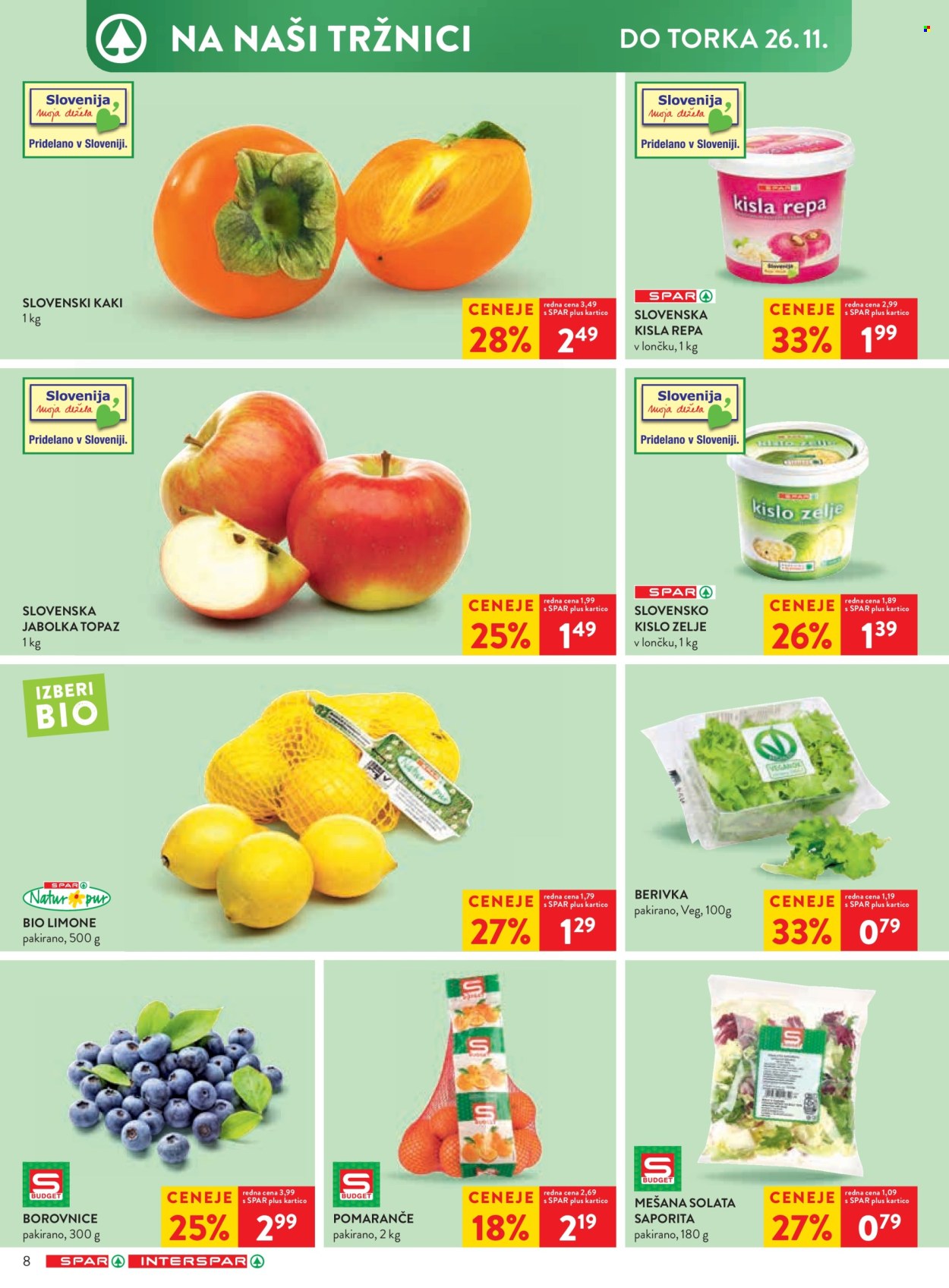 SPAR katalog - 20.11.2024 - 3.12.2024. Stran 8